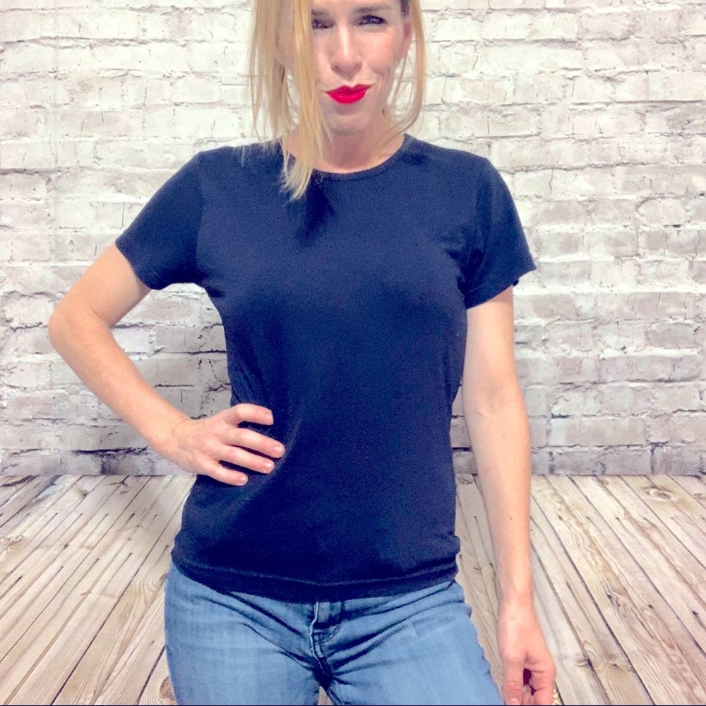 ‼️GAZIANI NAVY Tee Size L‼️